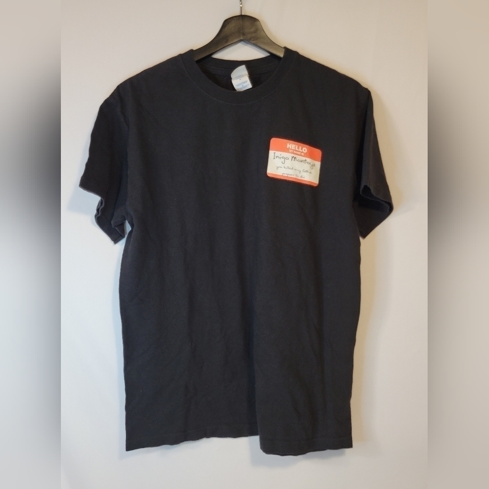 Princess Bride "My Name is Inigo Montoya" Movie Promo T-Shirt (M&O Tag) 2007